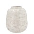 MIKA NORDIC WHITE VASE STRUCTURE 22X25CM