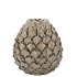 MIKA NORDIC GREEN VASE PINECONE EDGE 9X9CM