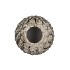 MIKA NORDIC GREEN VASE PINECONE EDGE 9X9CM