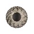MIKA NORDIC GREEN VASE PINECONE EDGE 15X15CM