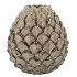 MIKA NORDIC GREEN VASE PINECONE EDGE 34X37CM