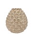 MIKA COZY SAND VASE PINECONE EDGE 9X9CM