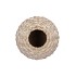 MIKA COZY SAND VASE PINECONE EDGE 9X9CM