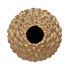 MIKA MAJESTIC GOLD VASE PINECONE EDGE 23X24CM