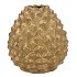 MIKA MAJESTIC GOLD VASE PINECONE EDGE 34X37CM