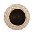 MIKA COZY SAND VASE LONG PINECONE EDGE 16X35CM