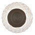 MIKA NORDIC WHITE VASE LONG PINECONE EDGE 26X50CM