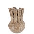 MIKA WILD LEOPARD VASE TUBE 14X20CM