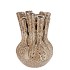 MIKA WILD LEOPARD VASE TUBE 18X25CM