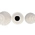 MIKA NORDIC WHITE VASE CURVES ASS 28X57CM