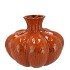 MIKA SCOTTISH SPICE VASE SPHERE NECK 16X13CM