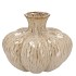 MIKA SCOTTISH SAND VASE SPHERE NECK 20X16CM