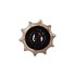 MIKA WILD BROWN POT WAVY 14X10CM