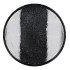 MELAMINE WILD BLACK TRAY ROUND 36X36X3CM NM