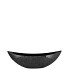 MELAMINE WILD BLACK BOAT 34X11X11CM NM