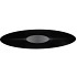 MELAMINE WILD BLACK BOAT 39X12X13CM