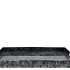 MELAMINE WILD BLACK TRAY RECTANGLE 48X36X4CM