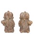 CONCRETE GOLDEN GNOME ASS 10X8X16CM NM