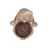 CONCRETE GOLDEN GNOME HAT T-LIGHT 14X16X18CM