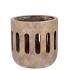 CONCRETE GOLDEN T-LIGHT 12X12CM