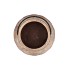 CONCRETE GOLDEN T-LIGHT HOLDER 15X14CM