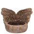 CONCRETE GOLDEN  ANGEL WINGS T-LIGHT 11X9X9CM