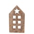 CONCRETE GOLDEN HOUSE T-LIGHT 11X11X29CM