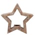 CONCRETE GOLDEN STAR 30X8X29CM