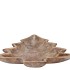 CONCRETE GOLDEN XMAS TREE PLATE 35X35X5CM