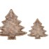 CONCRETE GOLDEN XMAS TREE PLATE 24X24X4CM