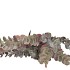SILK EUCALYPTUS PURPLE BUSH 53CM