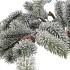 SILK PINE WITH CONE AND SNOW 102CM
