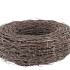 WREATH BIRCH TREE WHITEWASH 50X12CM