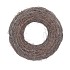 WREATH BIRCH TREE WHITEWASH 50X12CM