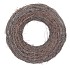 WREATH BIRCH TREE WHITEWASH 65X17CM
