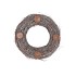 WREATH BIRCH TREE WHITEWASH WITH CANDLESTICK 40X10CM