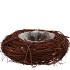 WREATH ELM BRANCHES PLANTER BROWN WITH BOTTOM 30X10CM