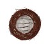 WREATH ELM BRANCHES PLANTER BROWN WITH BOTTOM 30X10CM