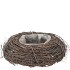 WREATH ELM BRANCHES PLANTER GREY WITH BOTTOM 30X10CM