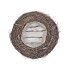 WREATH ELM BRANCHES PLANTER GREY WITH BOTTOM 30X10CM