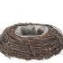 WREATH ELM BRANCHES PLANTER GREY WITH BOTTOM 40X10CM