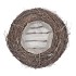 WREATH ELM BRANCHES PLANTER GREY WITH BOTTOM 40X10CM