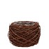 NATURE ELM BRANCH BROWN PLANTER WITH BOTTOM 11X8CM