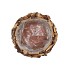 WREATH WOOD BROWN PLANTER WITH BOTTOM 14X16X13CM