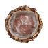 WREATH WOOD BROWN PLANTER WITH BOTTOM 19X20X14CM
