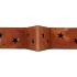 RUSTY SCOTTISH BROWN DECO STAR 45X10X43CM