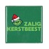TILE ZALIG KERSTFEEST 10X10X1CM