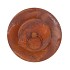 RUSTY SCOTTISH BROWN DEER LATERN 17X30CM