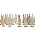 TWINKLE COSY SAND MIX GLASS TREE SHINY ASS 9X25CM