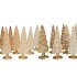 TWINKLE COSY SAND MIX GLASS TREE MATT ASS 10X30CM